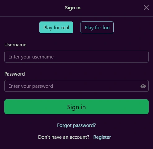 avantgarde casino login